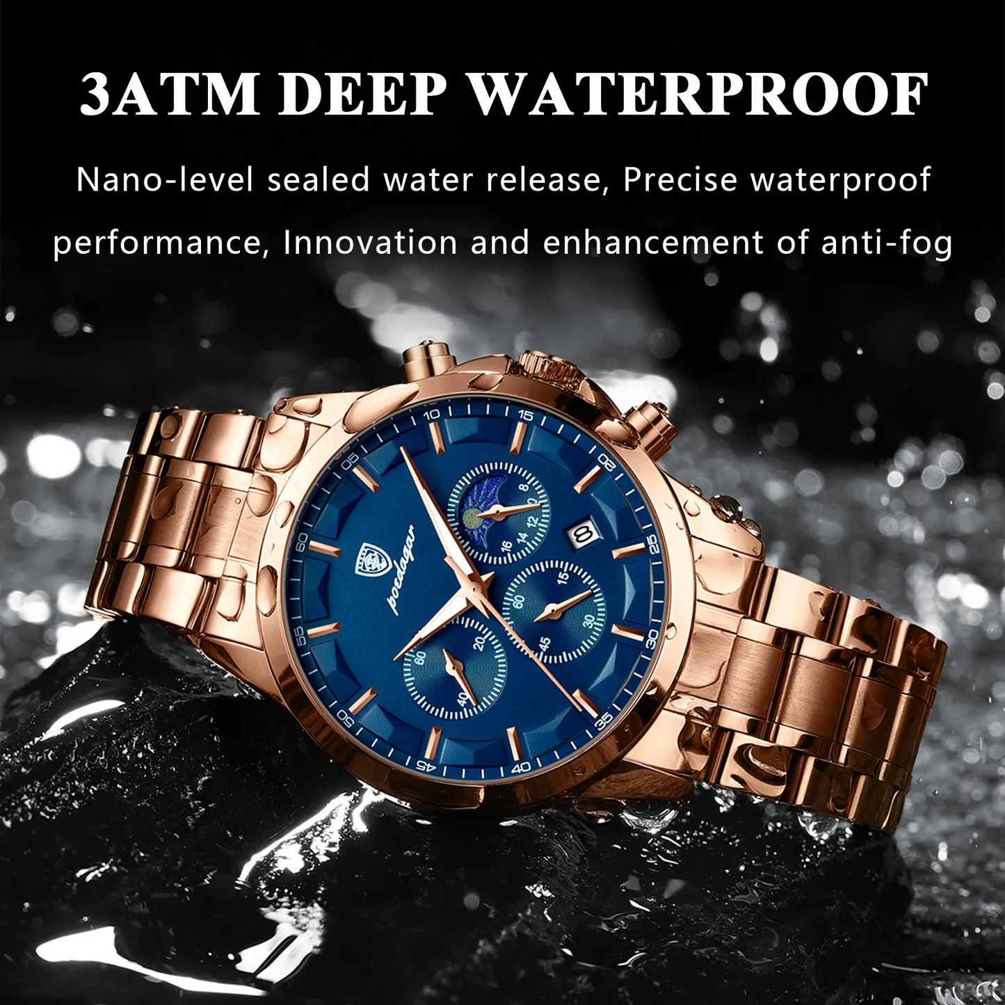 Poedagar Chronograph watch