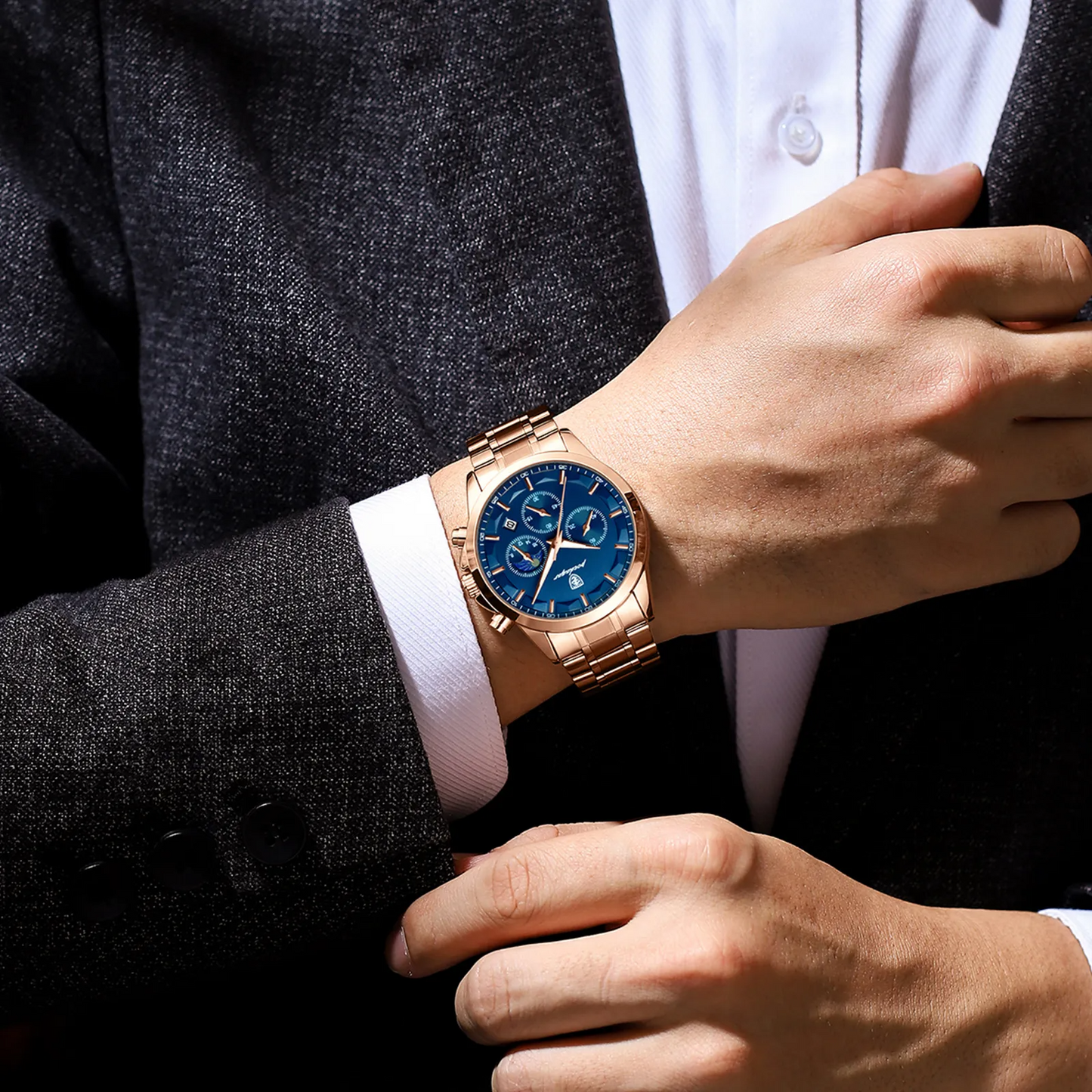 Poedagar Chronograph watch