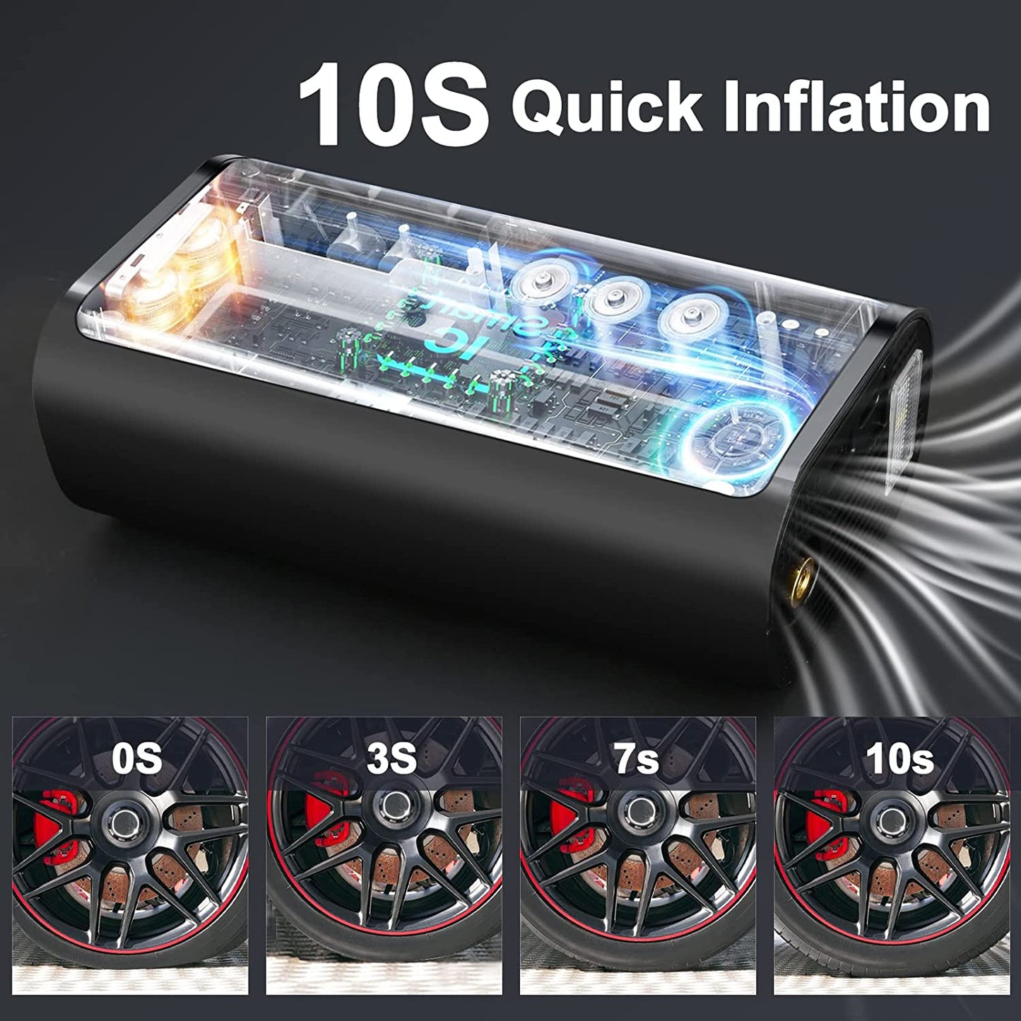 Car, Bike, Ball Portable Air Pump
