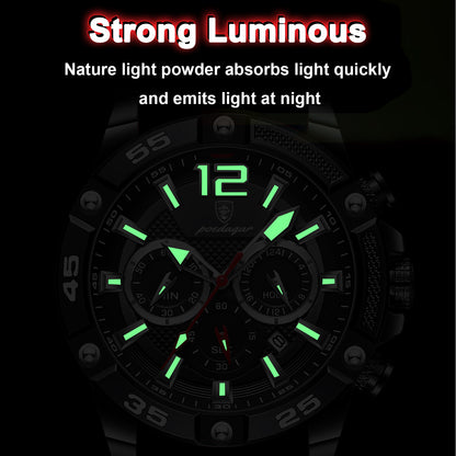 POEDAGAR Casual Luxury Waterproof Luminous