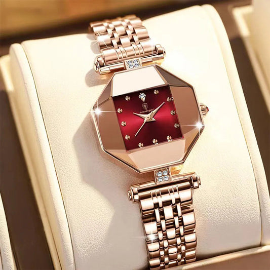 POEDAGAR Crown Luxury Fashion Women's Watch